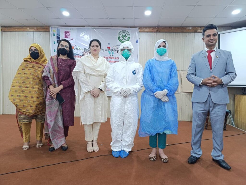 Biosecurity and Biosafety Workshop at Shaheed Benazir Bhutto Women University, Peshawar